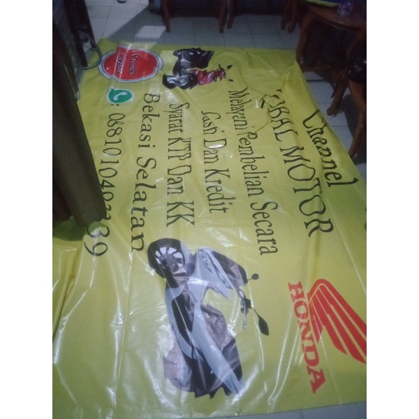 Spanduk Banner Ukuran 3 meter x 2 meter By Dimsprinting