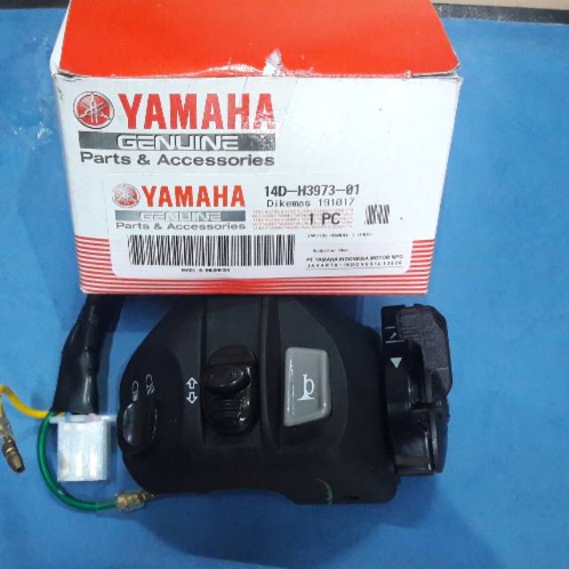 Saklar Kiri MIO NEW SPORTY-MIO SOUL KARBU Asli 14D-H3973-01