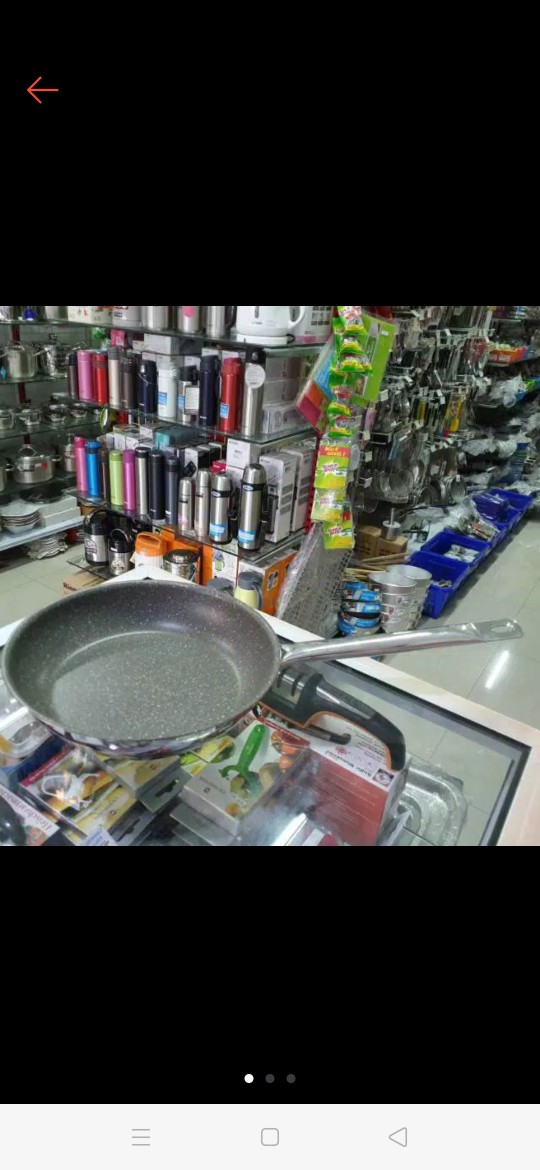 Frying Pan Non Stick Bima Origin D26cm, Stone Force Coating
