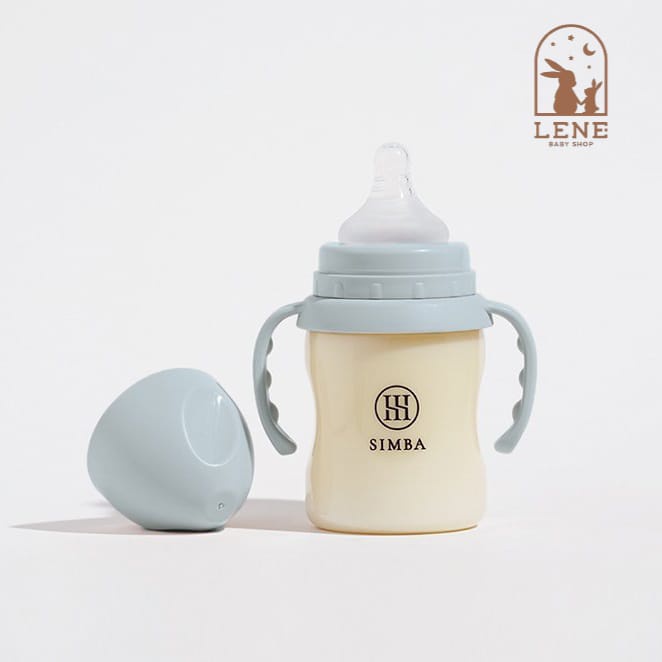 Simba Allonge PPSU Feeding Bottle With Straw and Handles 200ml