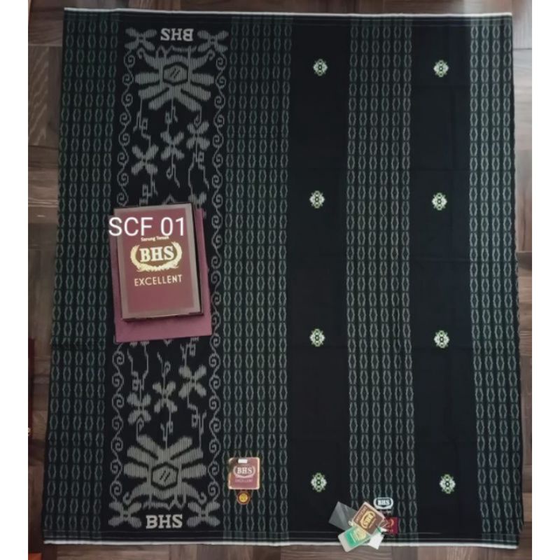 Sarung BHS Excellent Gold Motif SCF Original 2022
