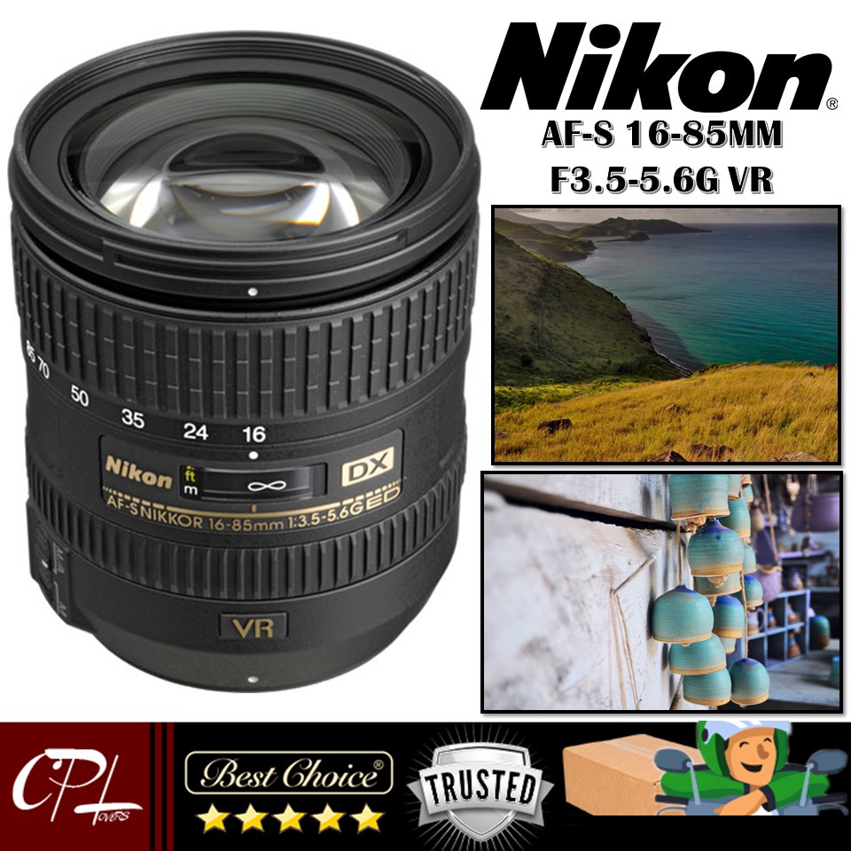 Nikon AF-S 16-85mm f/3.5-5.6G ED DX VR