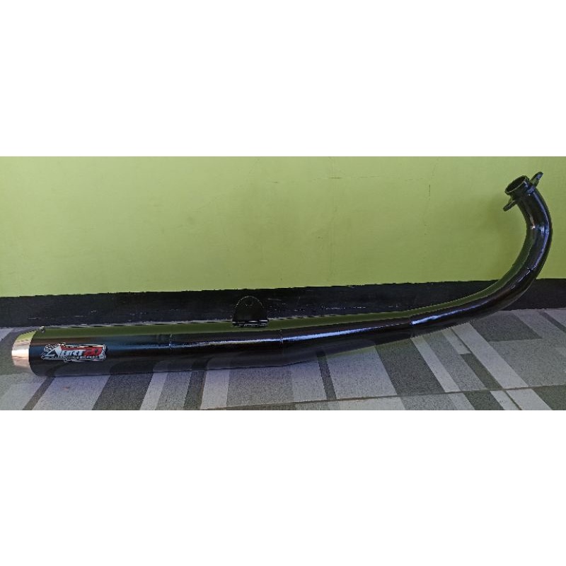 Knalpot Rxking Rxs Rxk Standar Racing Abrt20 Cat Hitam Dop Anti Bakar Tahan Panas