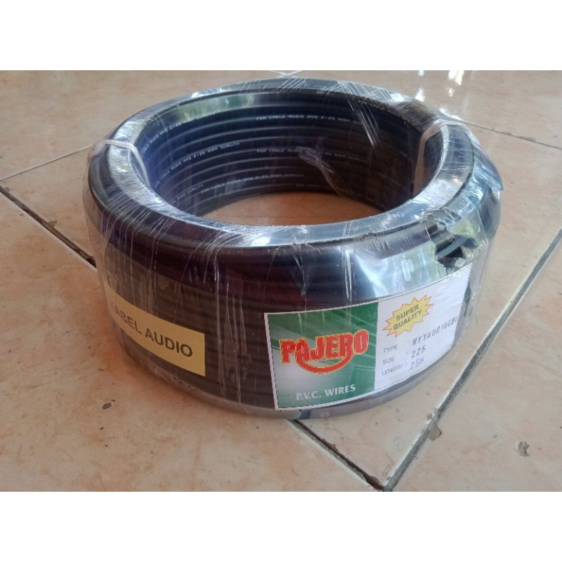 kabel serabut audio pajero