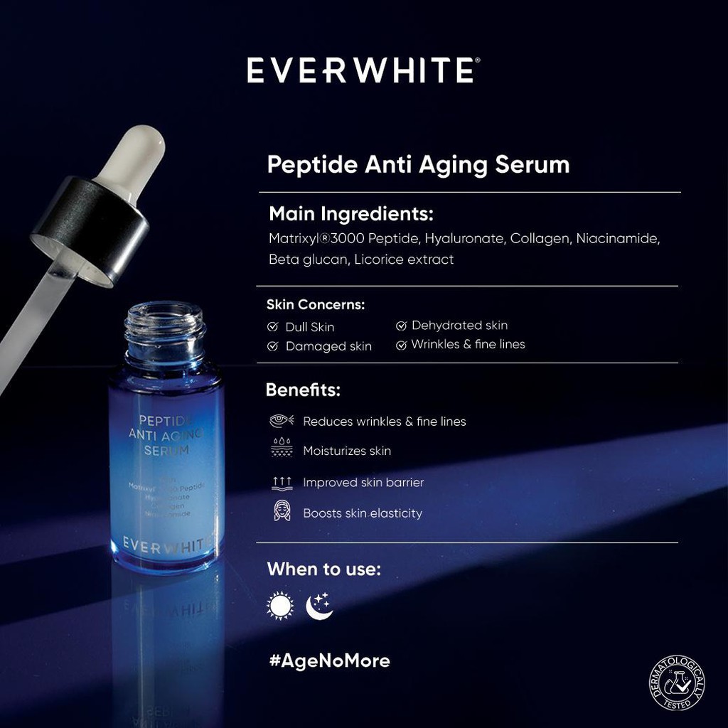 Everwhite Peptide Eye Cream Anti Aging Niacinamide Brightening Aha Bha Pha Peeling Serum KIM SEON HO