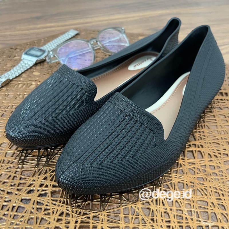 sepatu flatshoes jelly wanita / sepatu pansus wanita karet CLLN1515