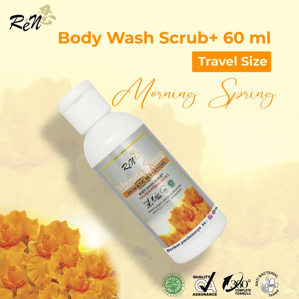 Ren Payaya Body Wash Scrub 60ML