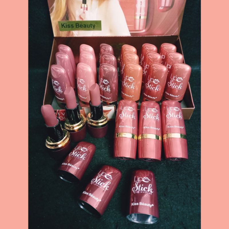 PROMO PER8PCS!!!LIPSTIK NUDE KISS BEAUTY  35800