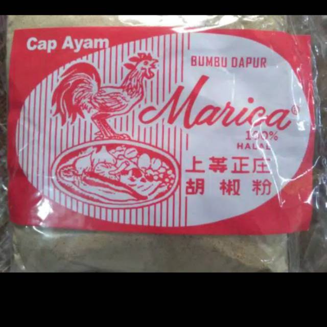 

Lada / merica cap ayam 250 gr