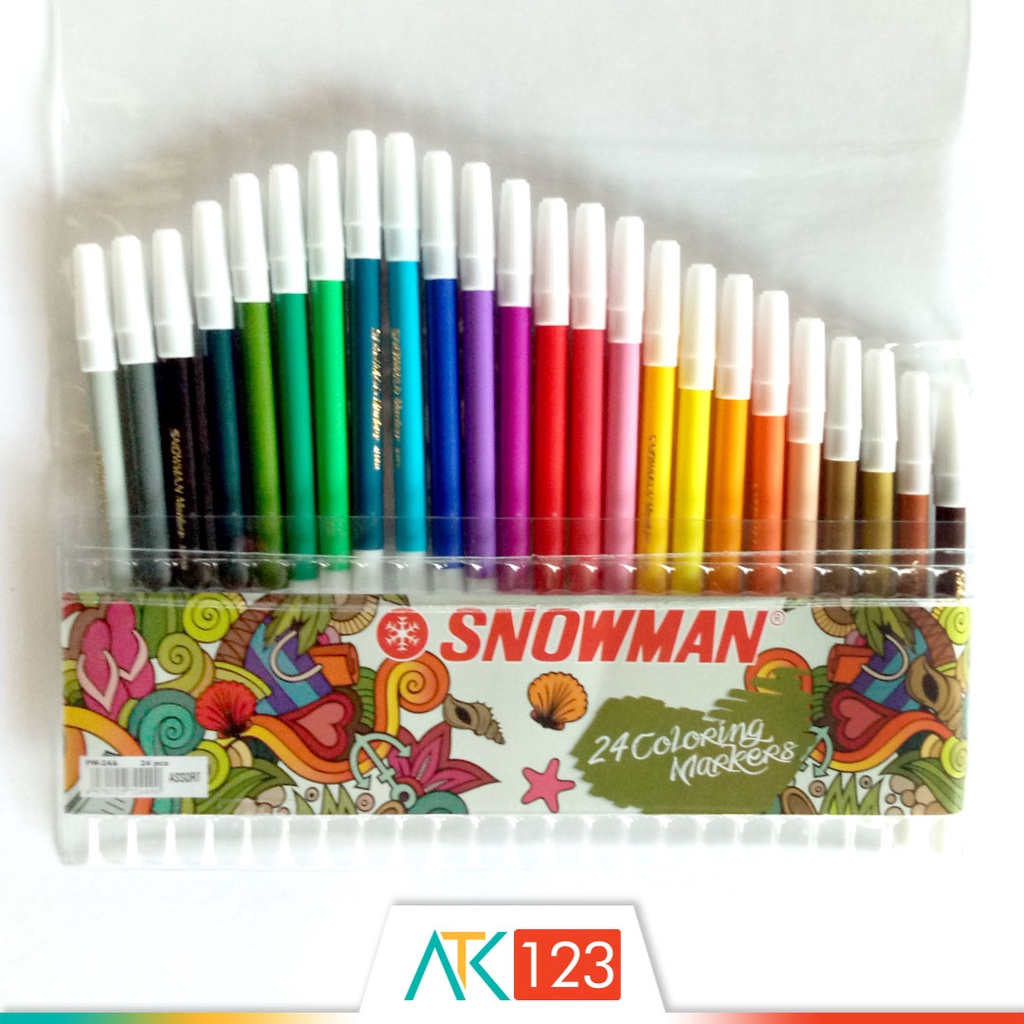 

Spidol Warna Snowman 24 Colours PW-24A