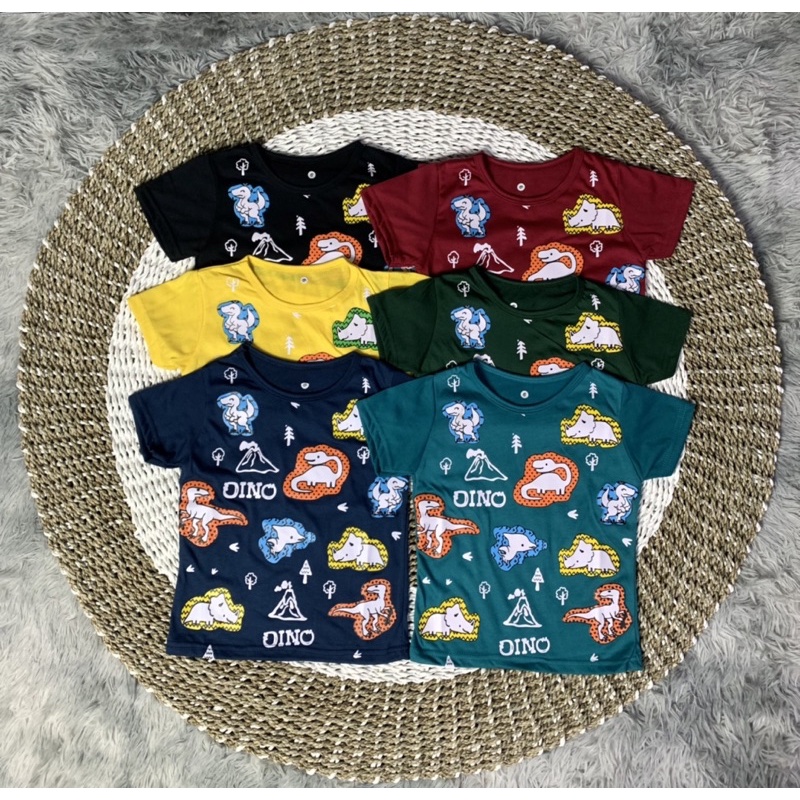 Kaos Anak | Kaos anak motif dino mountain | kaos anak unisex