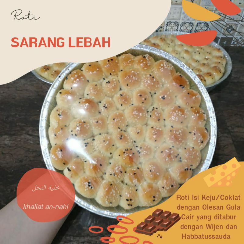 

Roti Sarang lebah / roti khaliat nahl