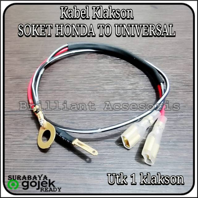 Kabel Klakson HONDA to Klakson UNIVERSAL