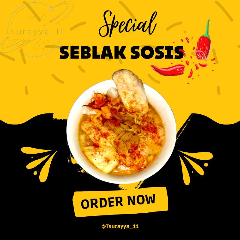 

SEBLAK INSTAN SOSIS