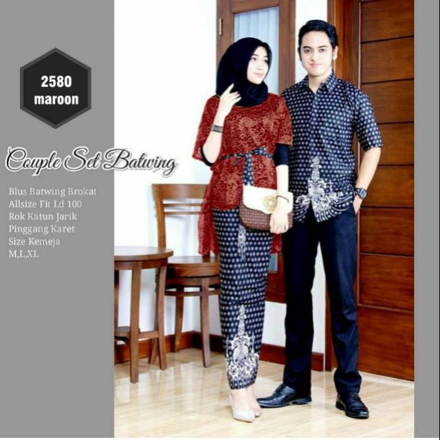 Batik Couple Set Batwing