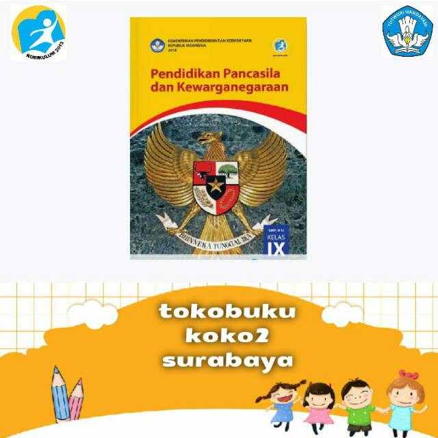 BUKU PAKET PPKN SMP KELAS 9 K13 REVISI 2018