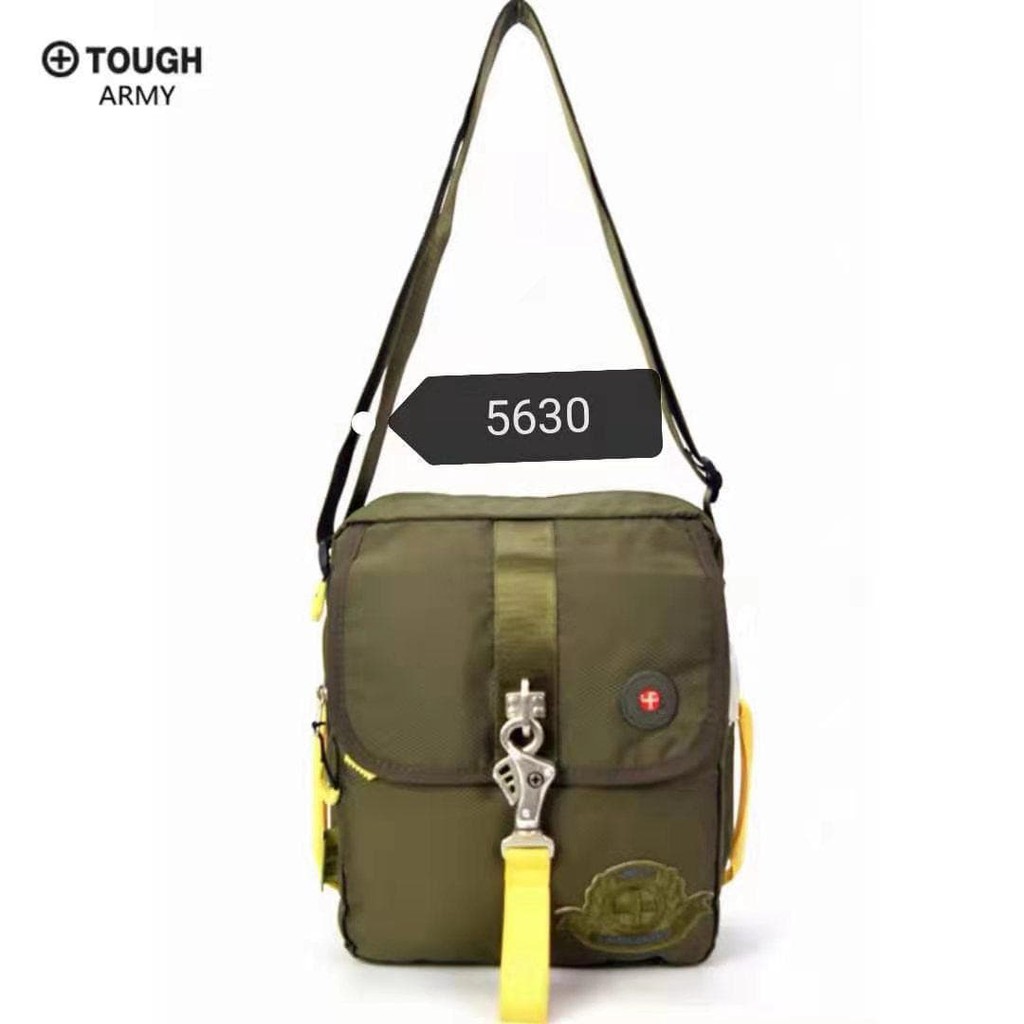 Promo! TAS SELEMPANG PRIA TOUGH JEANSMITH 5630 TAS SELEMPANG ARMY Murah!