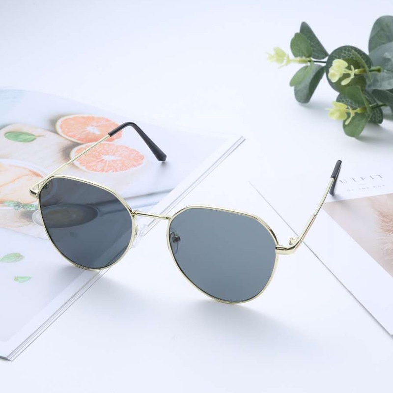 [COD] Frame&amp;Lensa Kacamata Wanita Dan Pria Gradasi Warna Gaya Korea Aksesoris Fashion Import