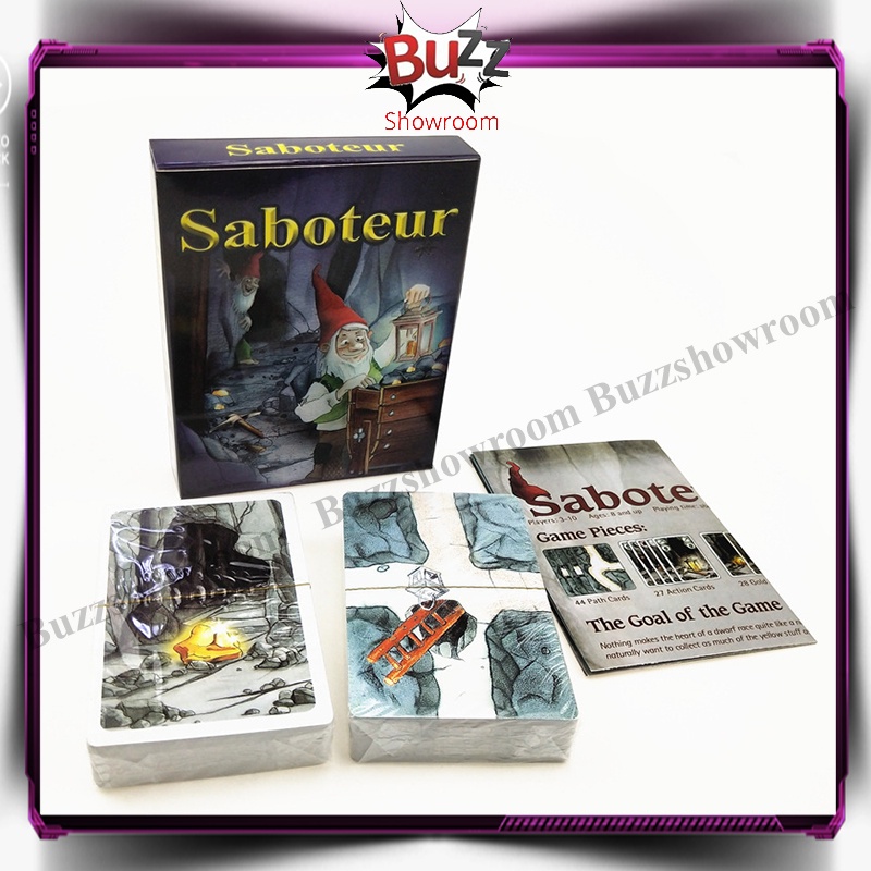 Saboteur 1 2 &amp; the duel card game board games