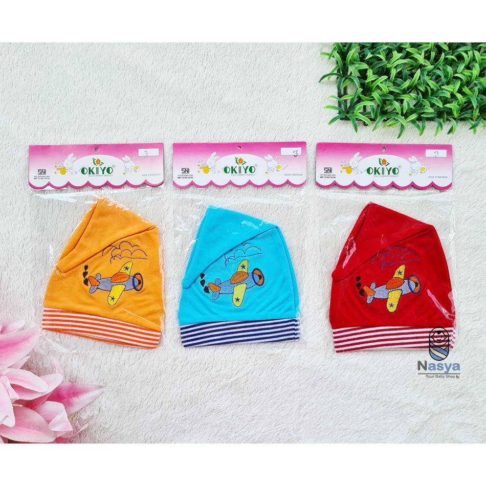 [B-015] Topi Bayi Kupluk/ Topi Bayi new born baby boy