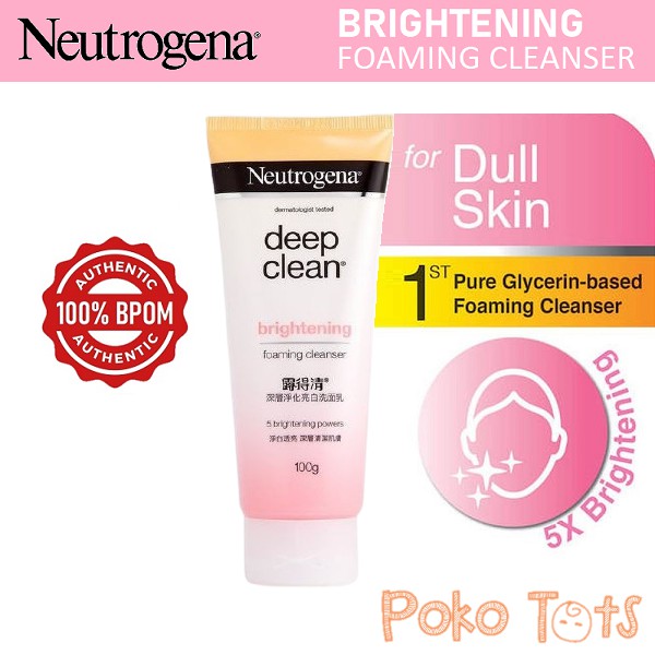 pencuci muka neutrogena brightening