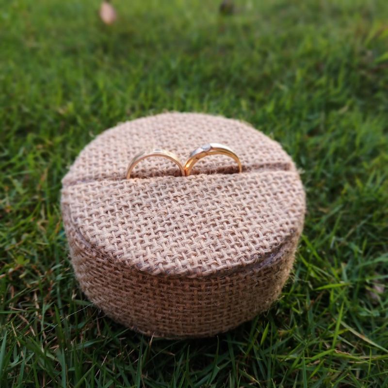 BOX CINCIN/TEMPAT CINCIN RUSTIK SESERAHAN GONI