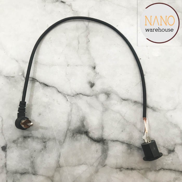 Kabel Extension Tuner antena TV Hitam