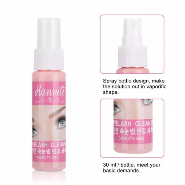 Primer Eyelash Cleanser Eyelash Extension Hannice / Pembersih Bulu Mata