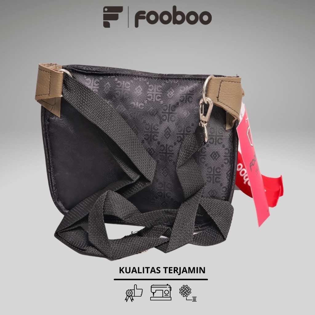 FOOBOO CLUTCH BAG POUCH BAG SLING BAG PRIA WANITA