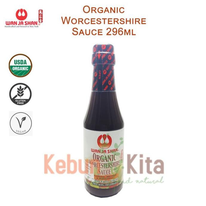 

Sale Wan Ja Shan Organic Worcestershire ( Kecap Inggris ) 296 Ml