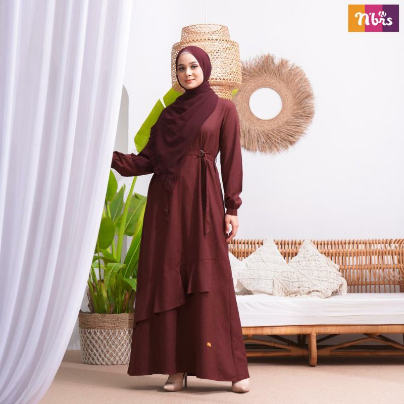 Gamis Nibras Terbaru - Gamis Busui - Gamis Jumbo - Original Nibras
