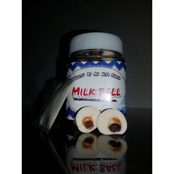 

milk ball bola susu special dengan isian coklat