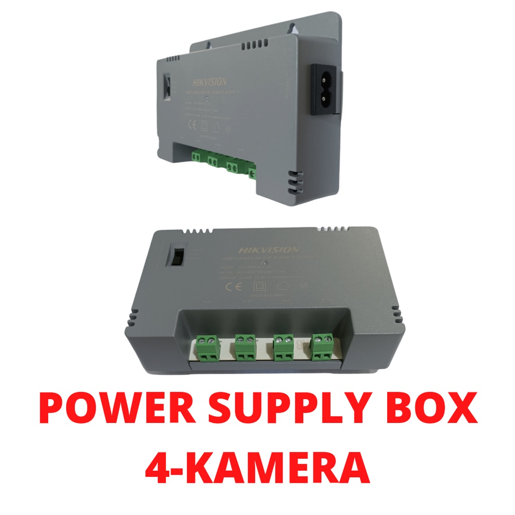 POWER SUPPLY CCTV BOX - BUAT 4 KAMERA