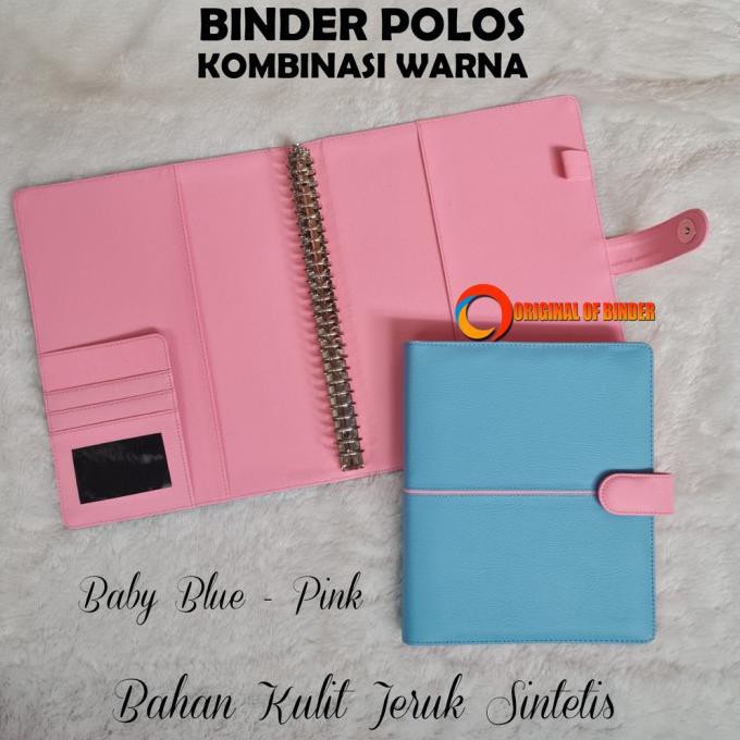 

Binder A5 & B5 Kombinasi Warna Polos Termurah