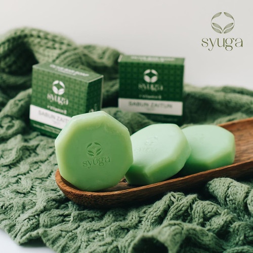 SYUGA Sabun Zaitun Olive Bar Soap 100gr with Vitamin E