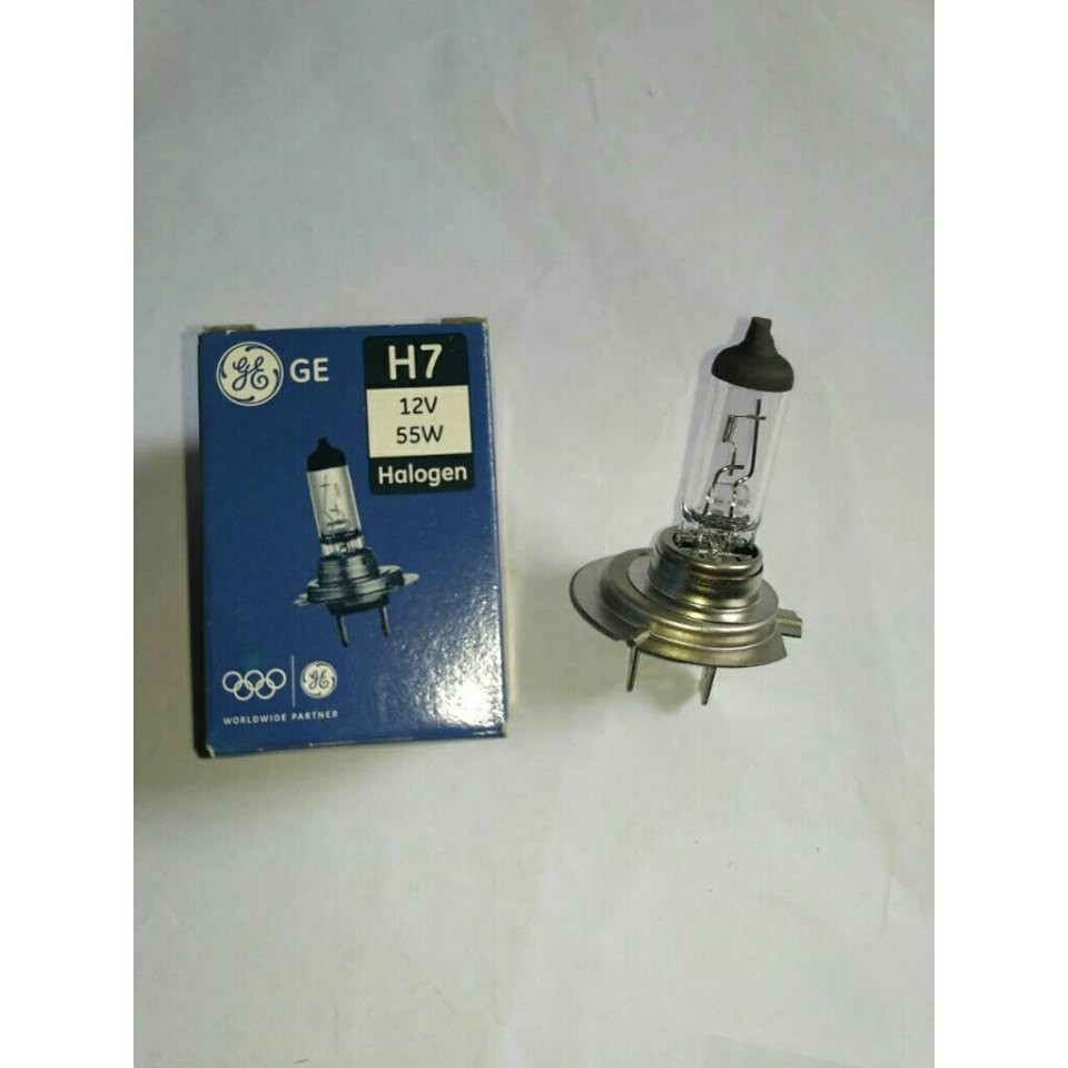 Bohlam Halogen H7 12V 55W GE General Electric
