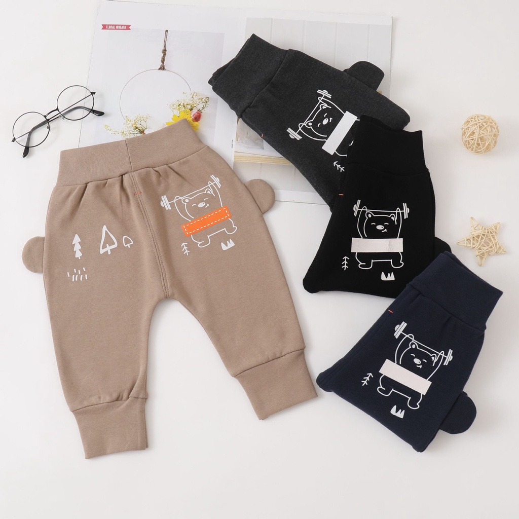 (1-7Tahun) CK06 Jogger celana Pergi Jalan / Santai fashion Lucu anak Bayi Laki laki Cowok Terlaris Lucu IMPOR