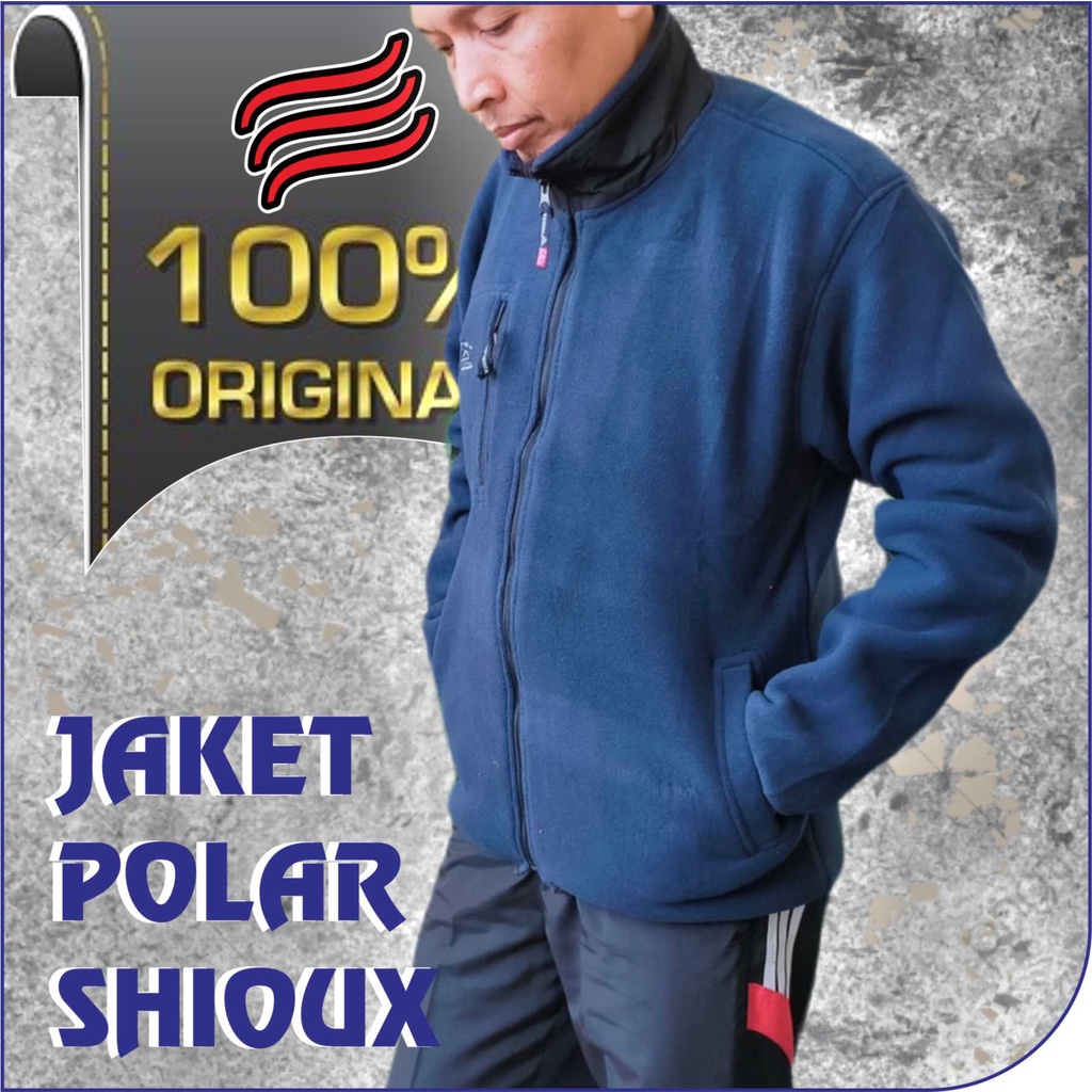 Jaket Pendaki Polar Shioux The Nature Explore - Jaket Polar Hangat Shioux Adventure - Jaket Outdoor 