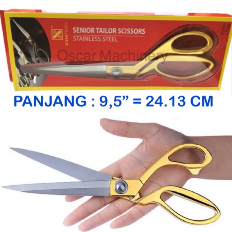 Gunting Potong Bahan Kain Xizhi Yuan 9.5 inch