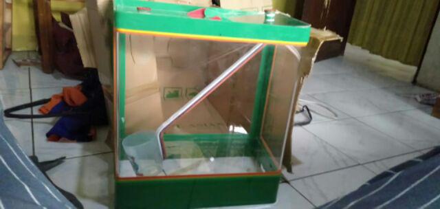 Aquarium Es Kelapa Besar Acrylic Es Buah + Gayung Lion Star Lionstar