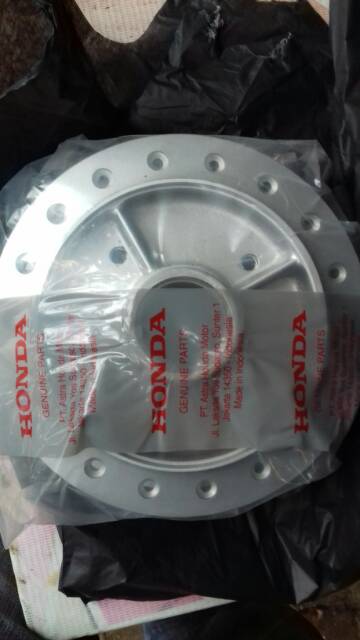 Tromol belakang asli honda grand/supra x