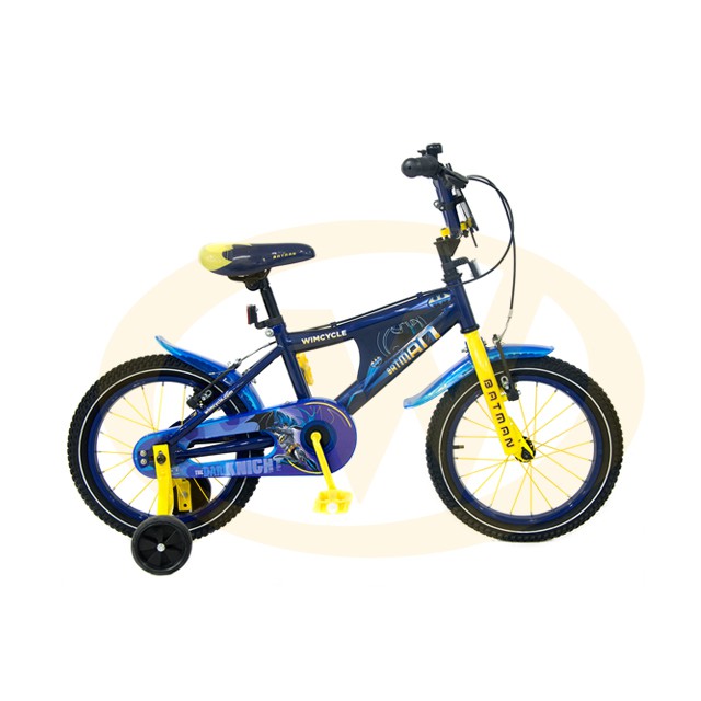 DISKON  Sepeda anak BMX 16 Wimcycle Batman KS01