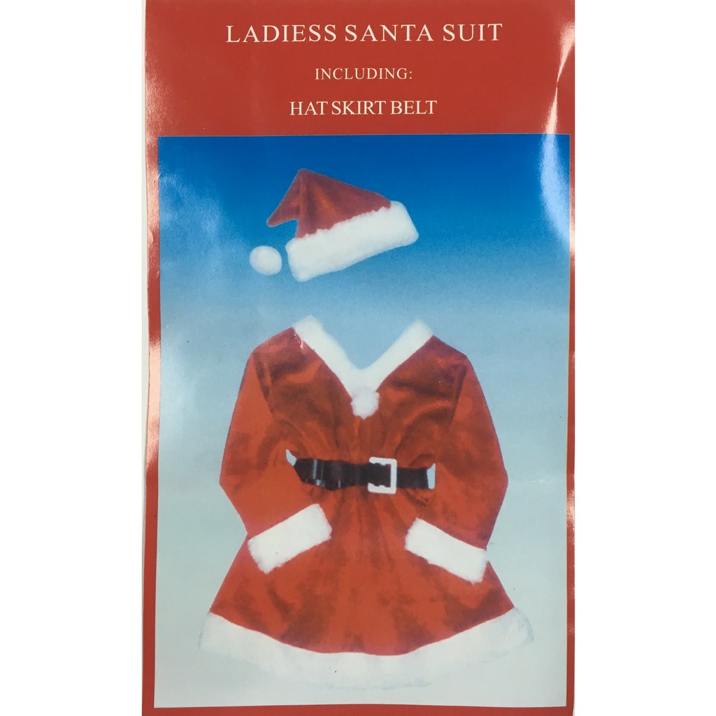 Baju Natal Setelan Wanita Dewasa - XACC177