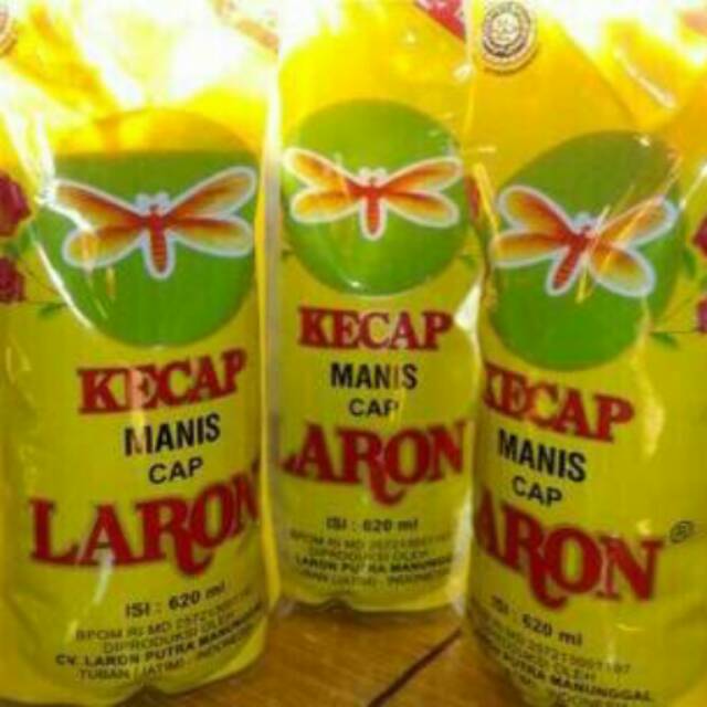 

Kecap Manis Cap Laron refill 620 ml