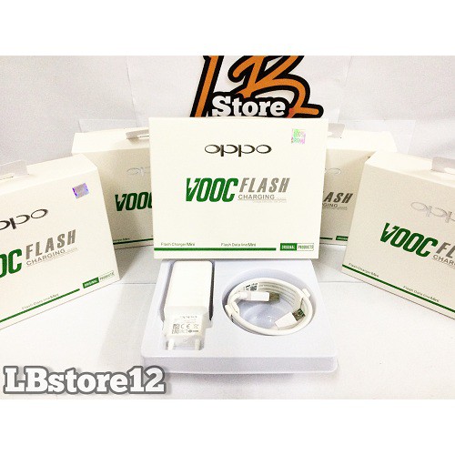 Charger Oppo VOOC 4A Original 100% Pengisian Super Cepat oppo F9 F3plus F1plus.