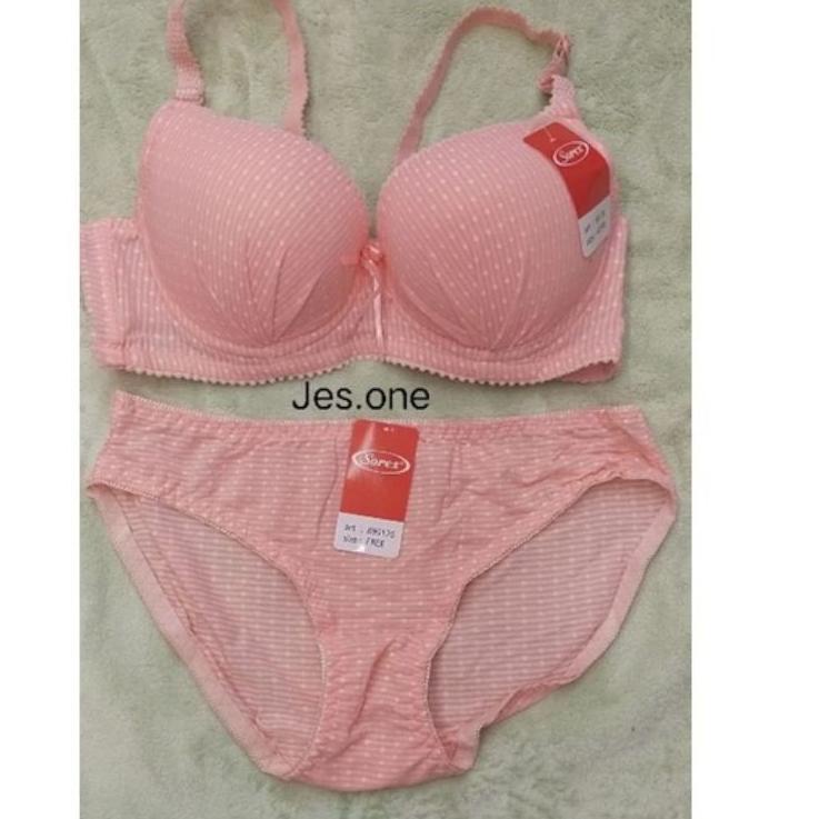 Oke Price.. Sorex 99176 Bra Set Berkawat Busa Sedang Cup B Kait 3