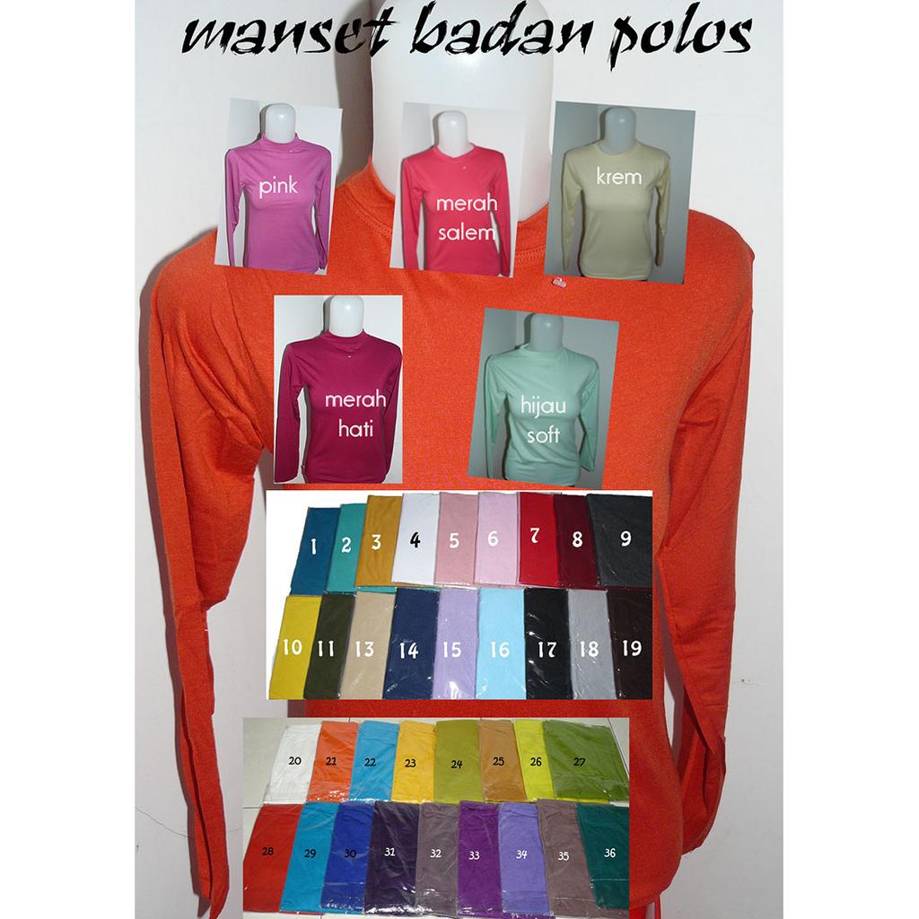  Manset  baju  Baju  Dalaman ukuran medium fit L XL Shopee  