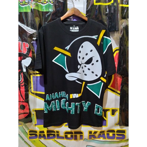 kaos big logo mighty ducks