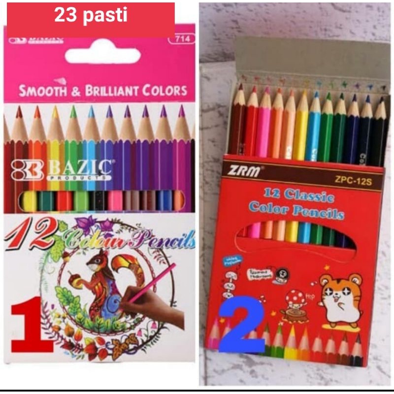 

pensil warna 12 warna pendek