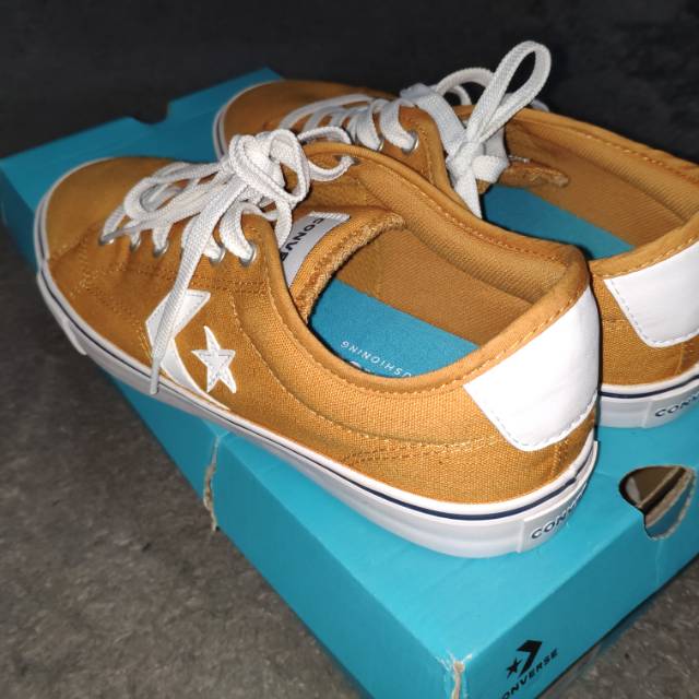 Sepatu Converse Star Replay Amber Ochre Size 43